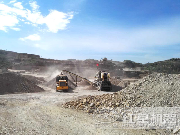 建筑垃圾處理現(xiàn)場(chǎng)圖