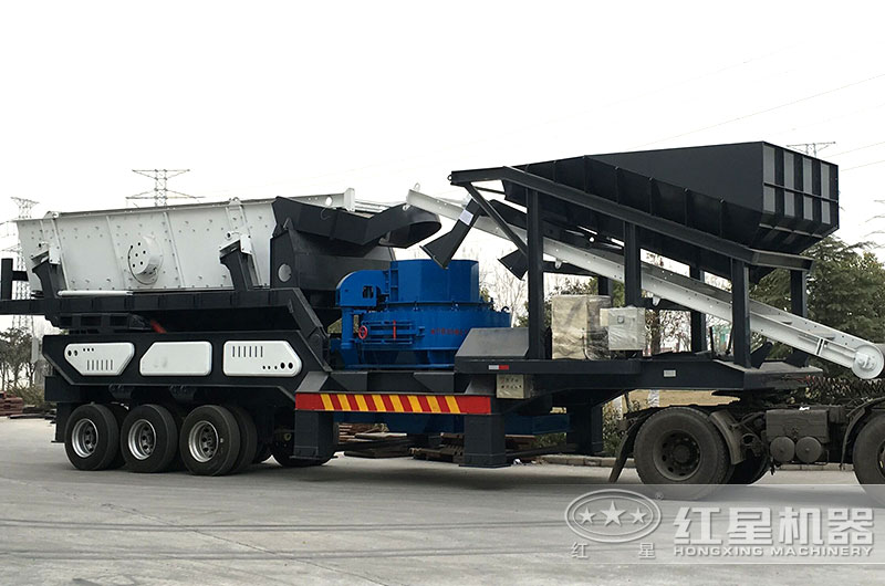 可移動石頭制砂機