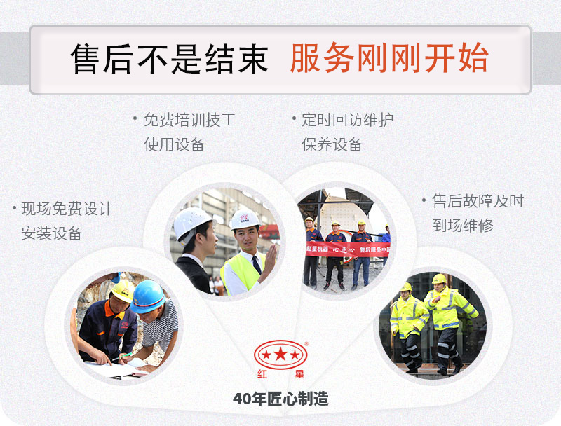 紅星機器全程為您服務！