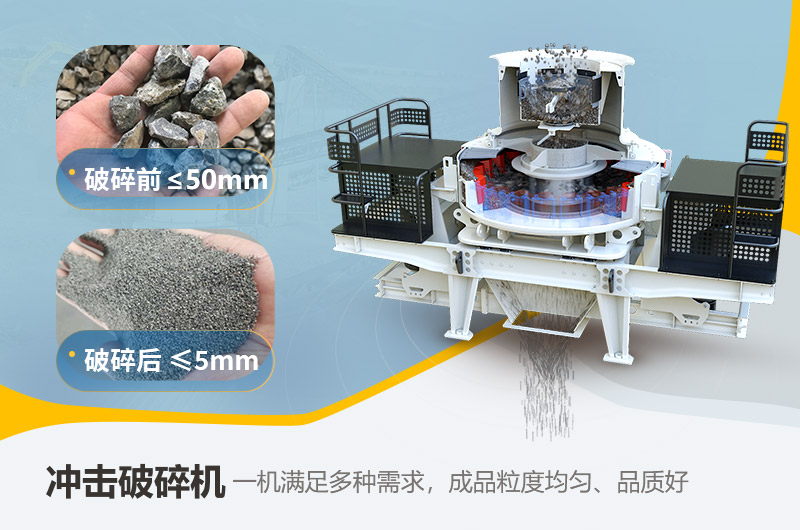 沖擊式制砂機用途廣泛