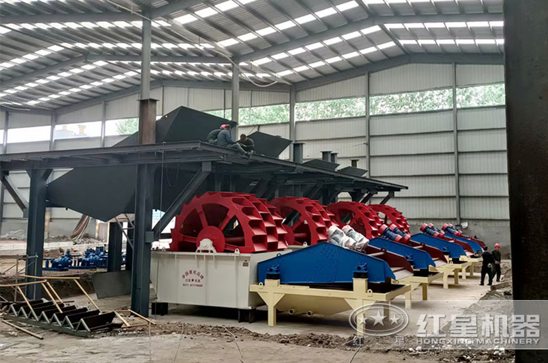 細(xì)沙回收機(jī)現(xiàn)場