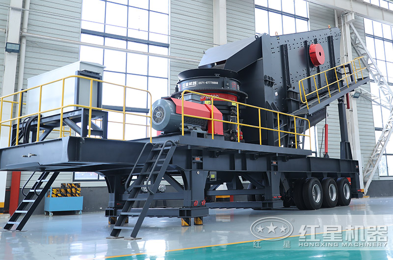 輪胎式移動破碎篩分站