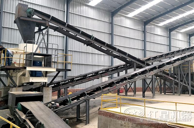 尾礦制砂生產現場實拍圖