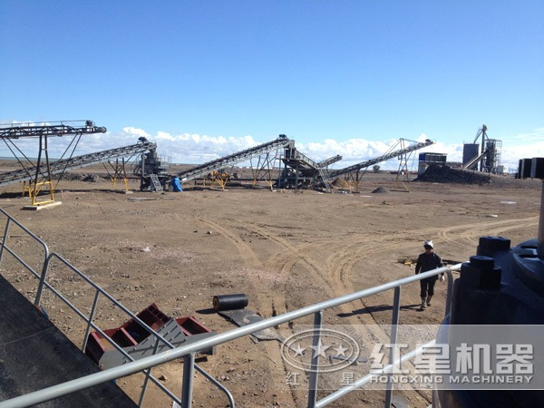 直線振動篩用戶現(xiàn)場拍攝