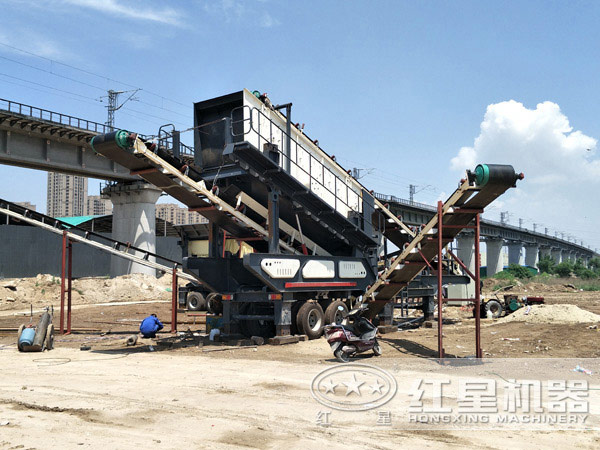 流動磨砂機(jī)用戶現(xiàn)場實(shí)拍圖