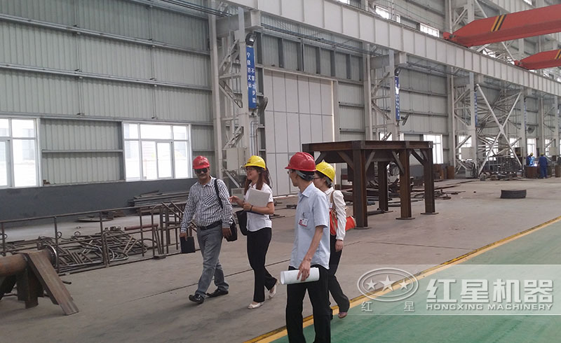 用戶來廠參觀、咨詢