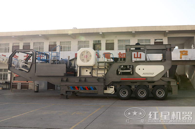 移動式粉碎機設(shè)備圖