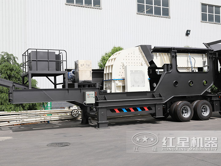 重錘式移動破碎機：減少成本40%