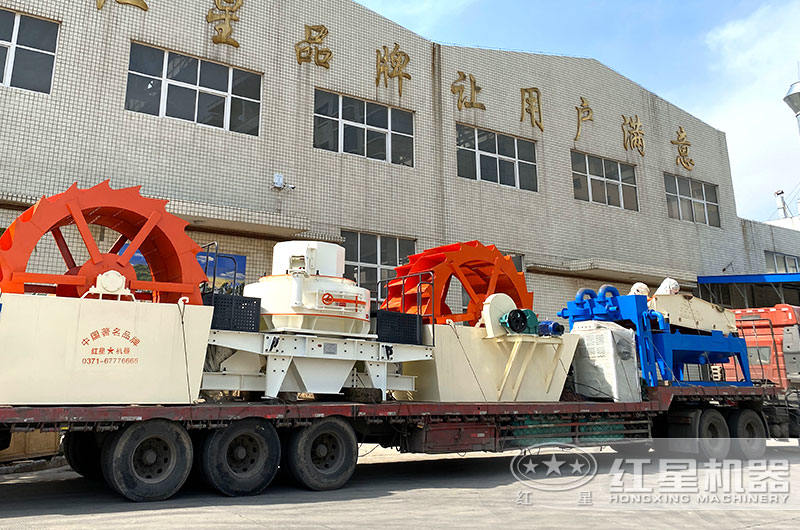 全套花崗巖制砂機生產線設備發(fā)貨