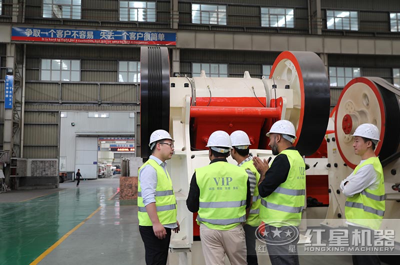 客戶來紅星生產(chǎn)車間考察