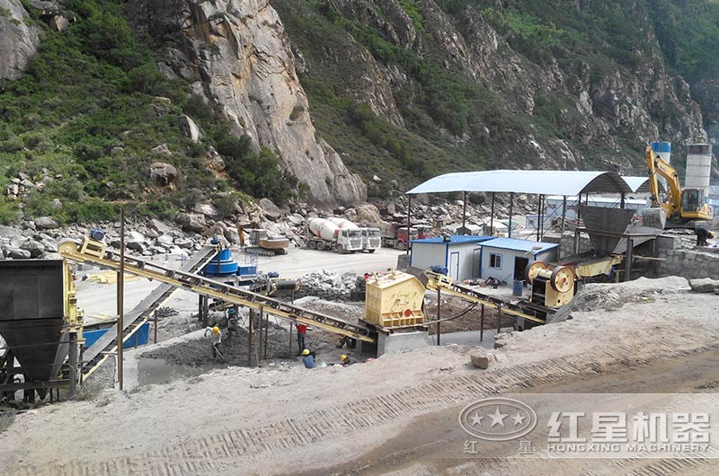 石子生產(chǎn)線時(shí)產(chǎn)200噸現(xiàn)場(chǎng)，讓您一睹風(fēng)采！