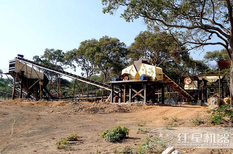 兩臺反擊破并行使用，產(chǎn)量大、粒型好