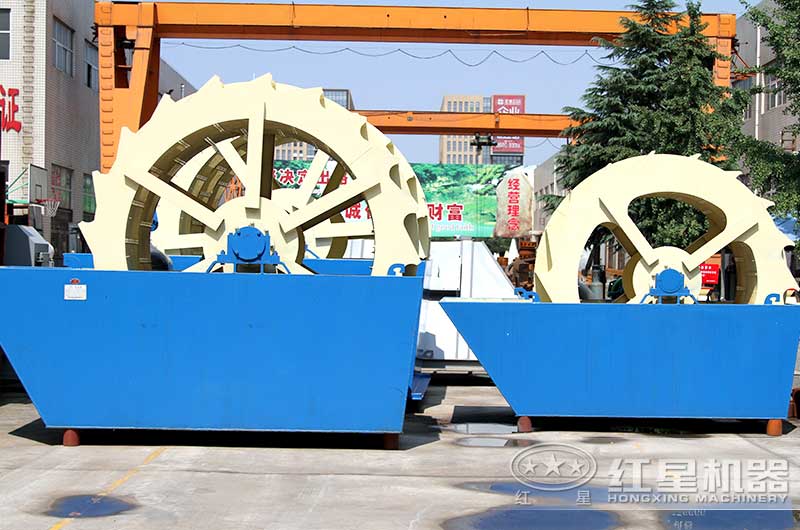 輪式洗砂機主要清洗5mm左右的物料