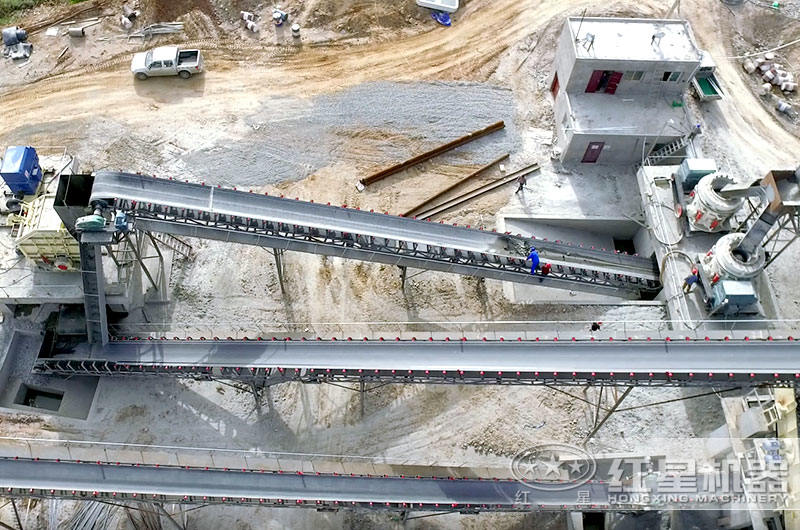 紅星一位江西客戶(hù)開(kāi)辦的石子廠