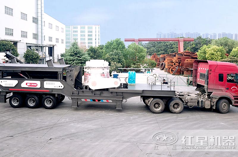 移動(dòng)式水泥路面破碎機(jī)發(fā)貨現(xiàn)場(chǎng)圖